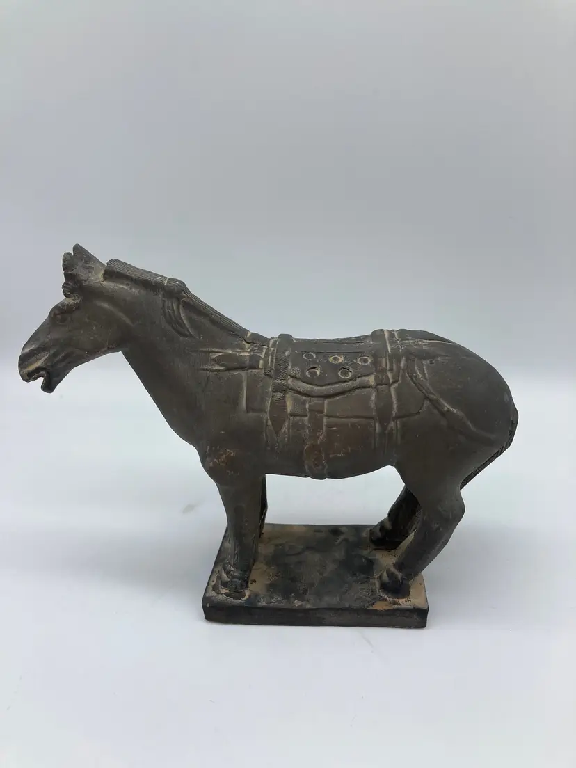 Chinese Terracotta Horse, Qin Dynasty, Vintage Souvenir