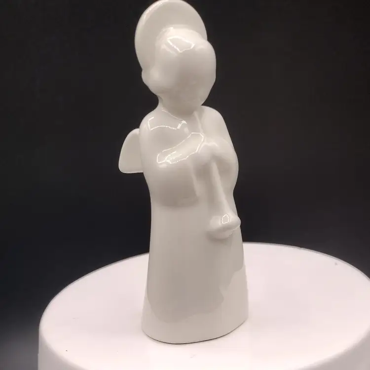 VINTAGE Royal Copenhagen Figurine Angels Choir Instrument -Set of 3, Denmark NIB