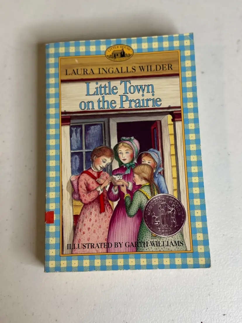 Laura Ingalls Wilder ‘Little Town On The Prairie’ Book 7 Soft Cover