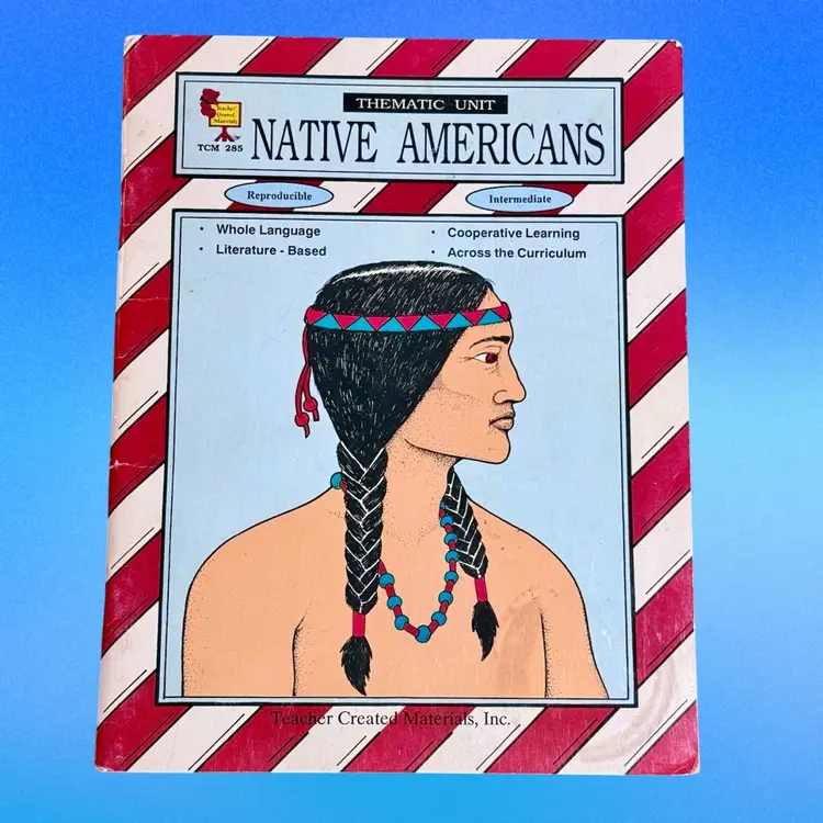 Vintage Softcover Edition Native Americans Thematic Unit