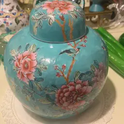 Ginger Jar Issues As Shown 8x8”