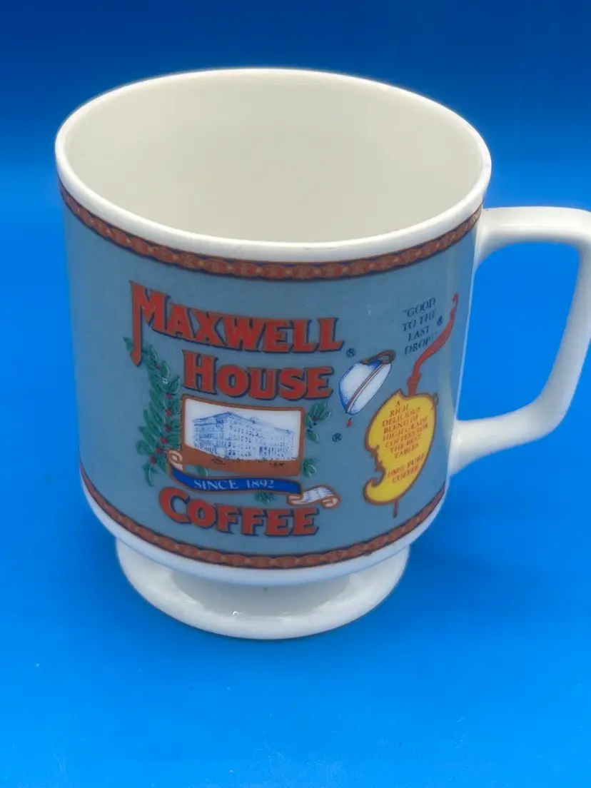 Vintage Porcelain1970's Maxwell House Coffee Cup