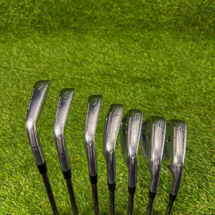 Bridgestone J36 Blades Iron Set 4-PW ⛳️ Precision Rifle Project X 6.0 Flighted Stiff Steel Shaft RH
