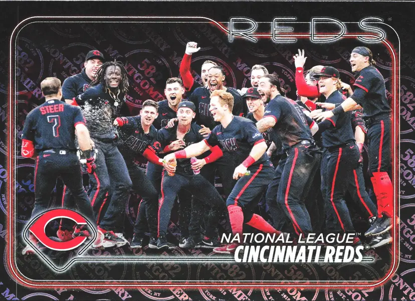 Cincinnati Reds - 2024 Topps 582 Montgomery Club Foil - Pick Your Card