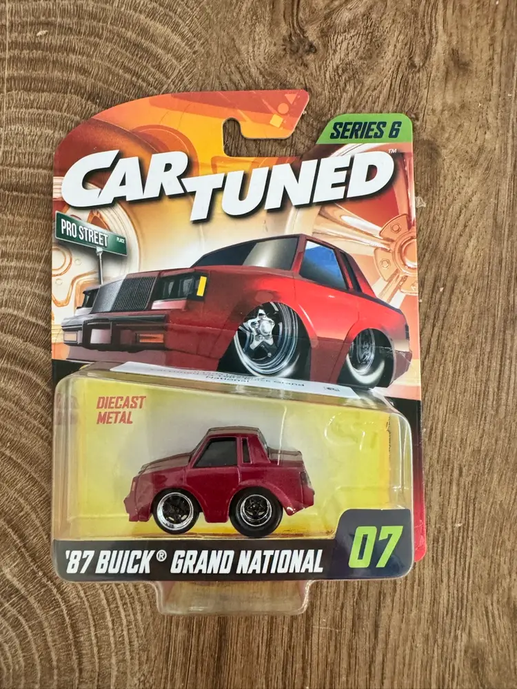 NEW 2025 CAR TUNED SERIES 6 Maroon 1987 Buick Grand National