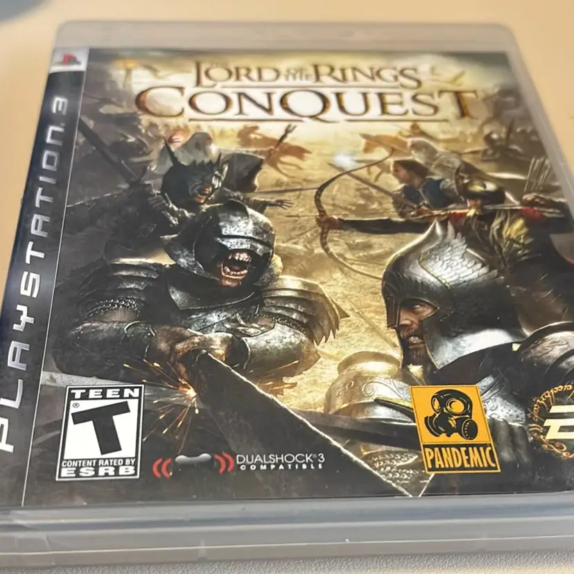 PS3 - Complete In Case - Lord Of The Rings Conquest