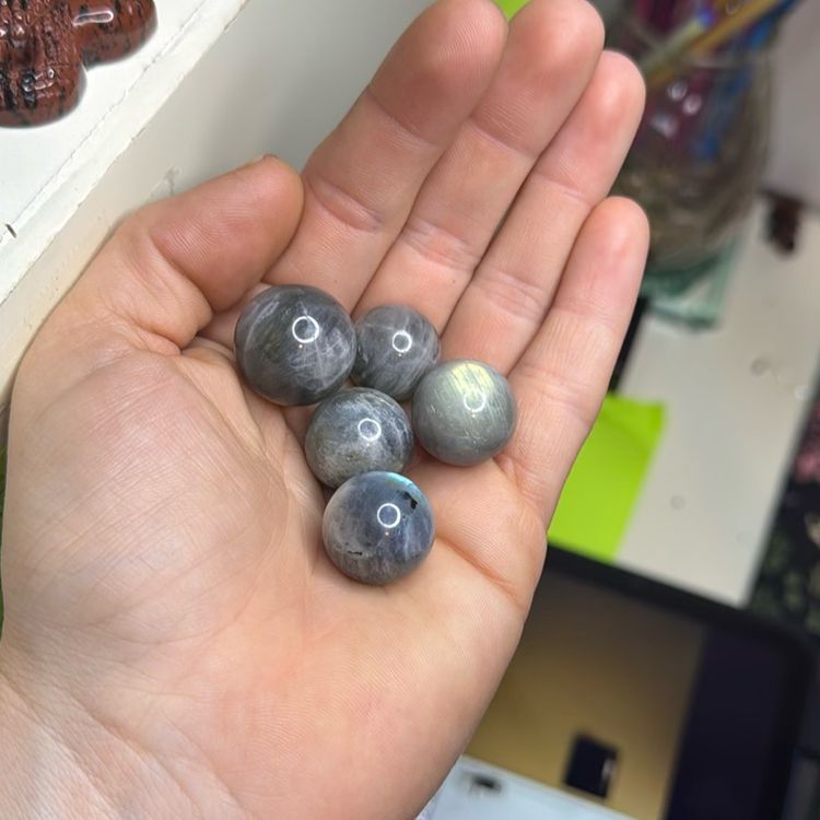 Labradorite Mini Sphere Bundle