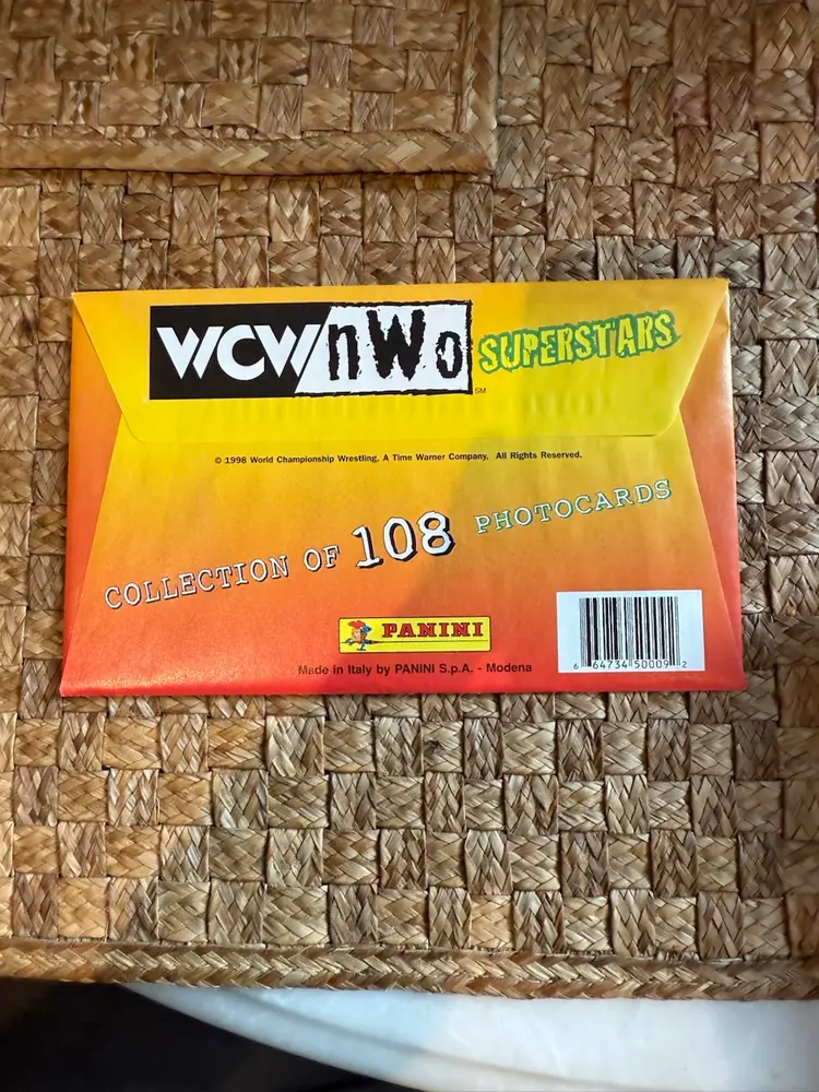 WCW/nWo Superstars Photo card Pack