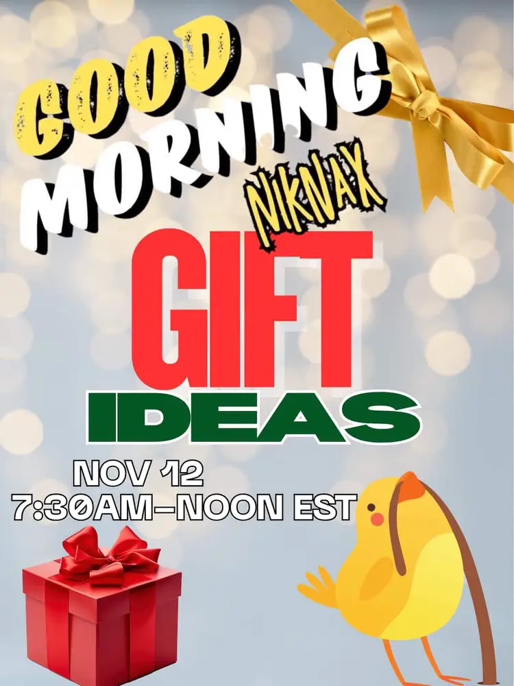 Gift Ideas! Good Morning Niknax With Monica’s Poured Art!