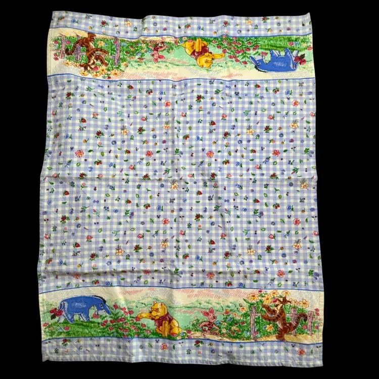 Vintage Disney Winnie The Pooh & Friends Handtowels 2 Pieces READ