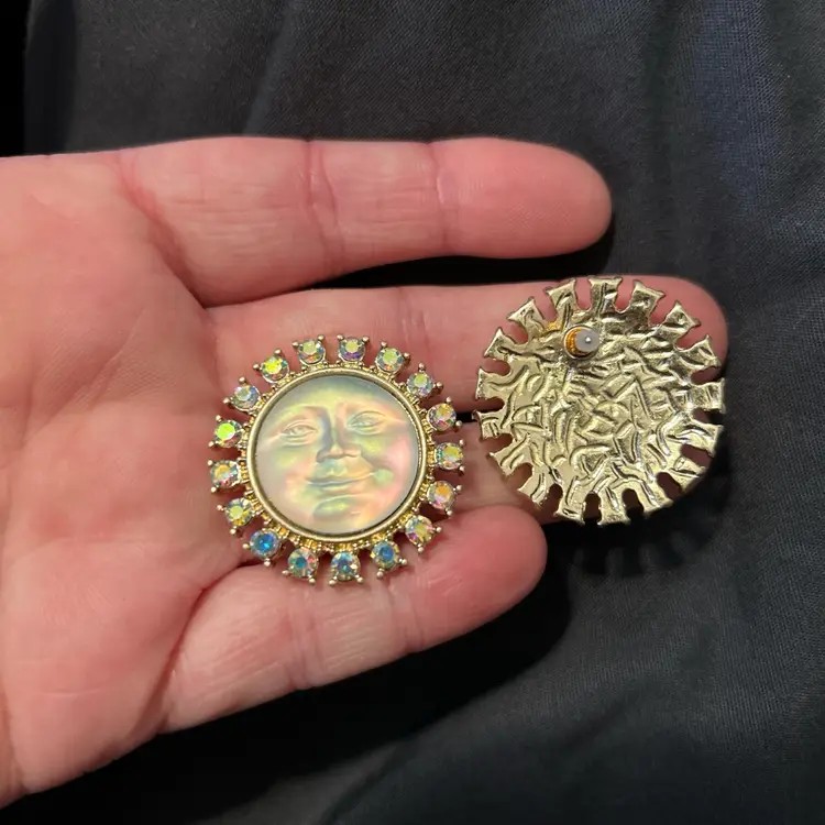 Kirk’s Folly Style Moon Earrings