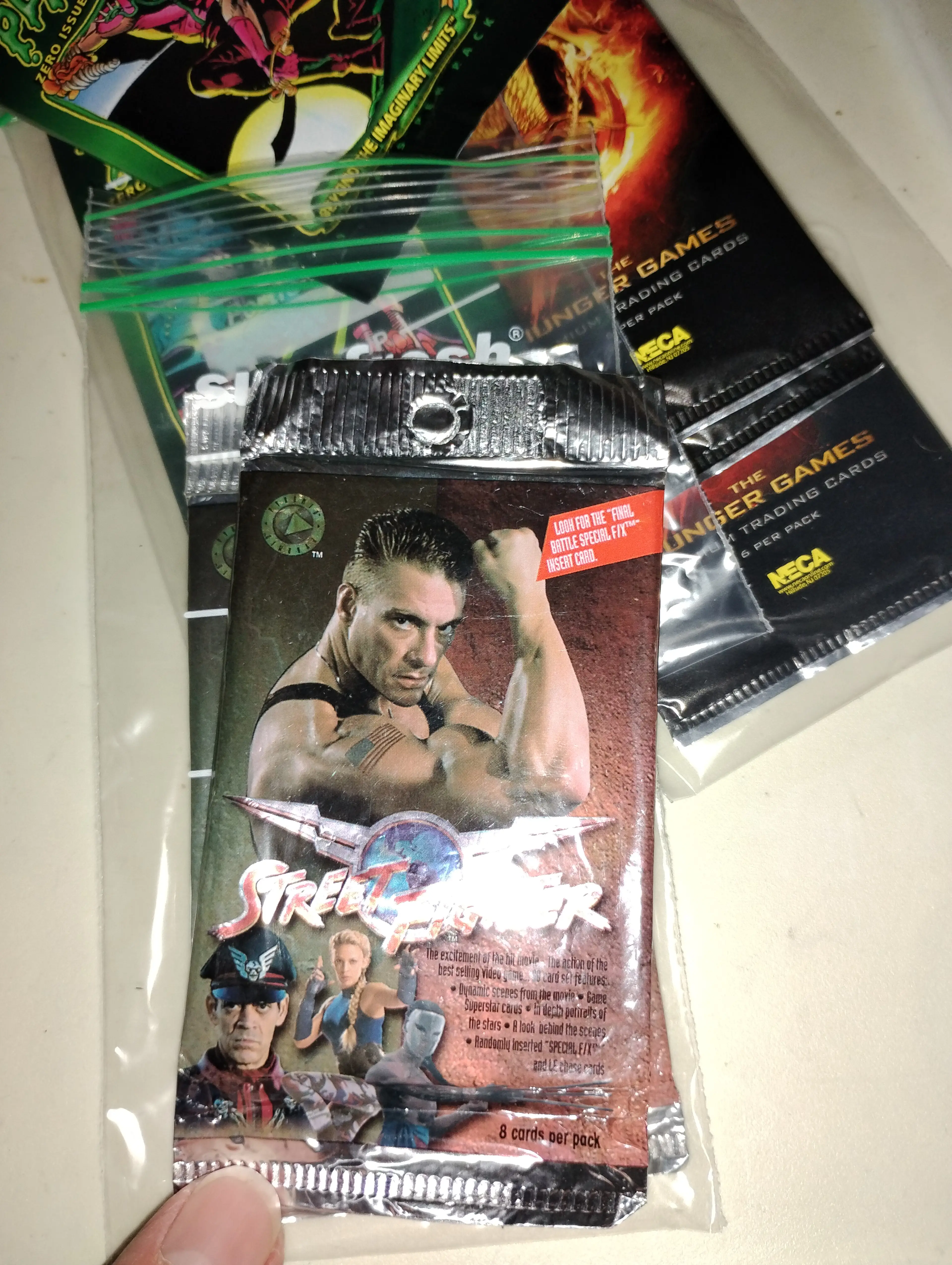 Street Fighter Capcom collector cards