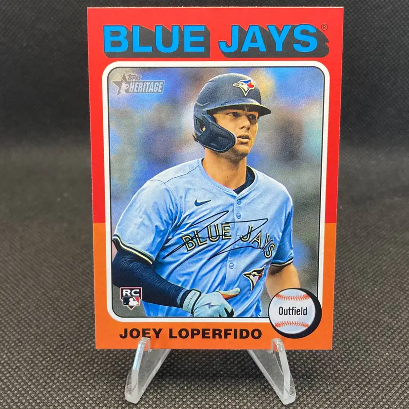 Joey Loperfido 2024 Topps Heritage High Number #709 Rookie RC - Toronto Blue Jays