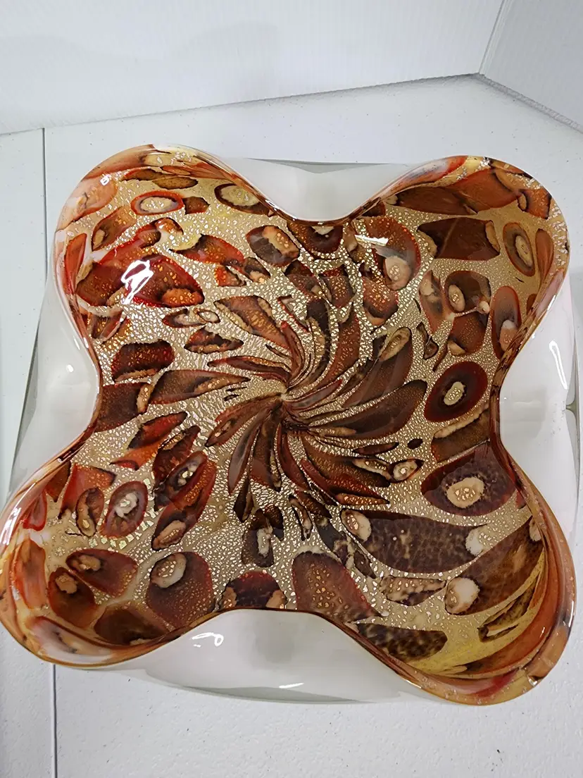 Tutti Fruitty Murano Cased Glass Bowl