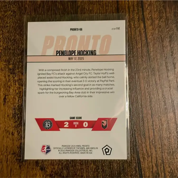 Penelope Hocking Pronto 2/5