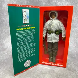 G.I. JOE Battle of The Bulge Soldier African American Limited Edition Hasbro 96