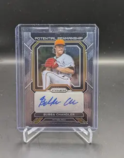 2023 Panini Prizm Potential Penmanship Bubba Chandler Auto - Pittsburgh Pirates