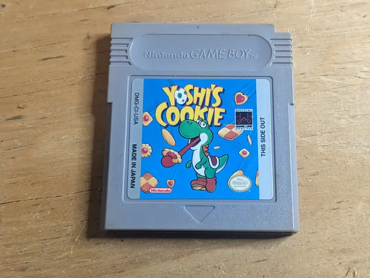 Yoshi's Cookie Nintendo GameBoy Original
