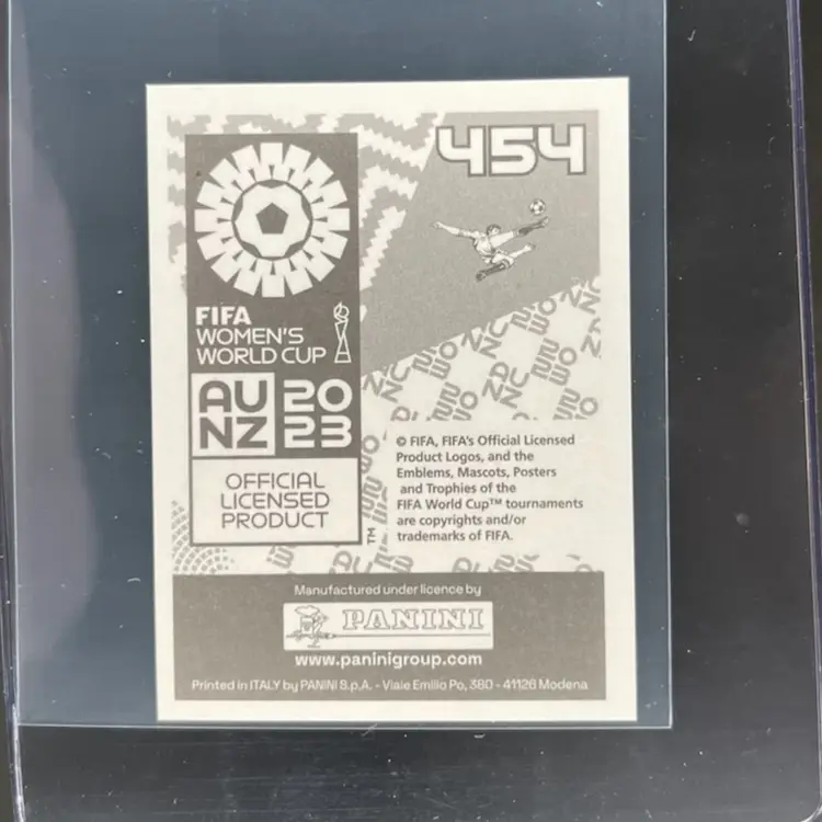 Johanna Rytting Kaneryd 2023 Panini Women’s World Cup Sticker Sweden Soccer Card