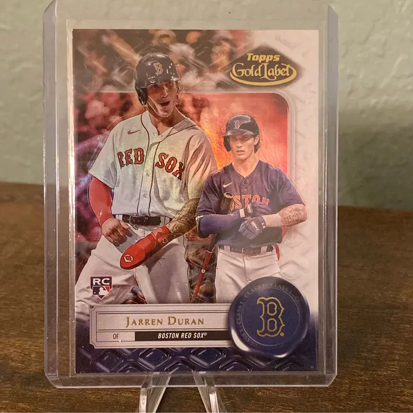 Jarren Duran Topps Gold Label Class 1 RC