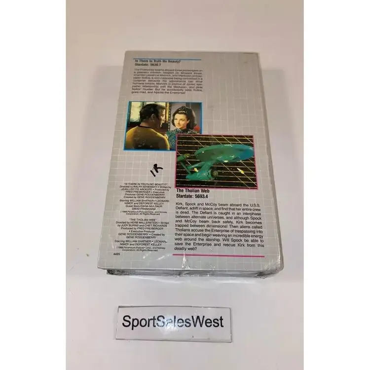 Star Trek The Original Series Collector's Edition VHS "The Tholian Web"