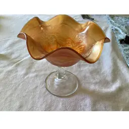 #02 - Carnival Glass Compote
