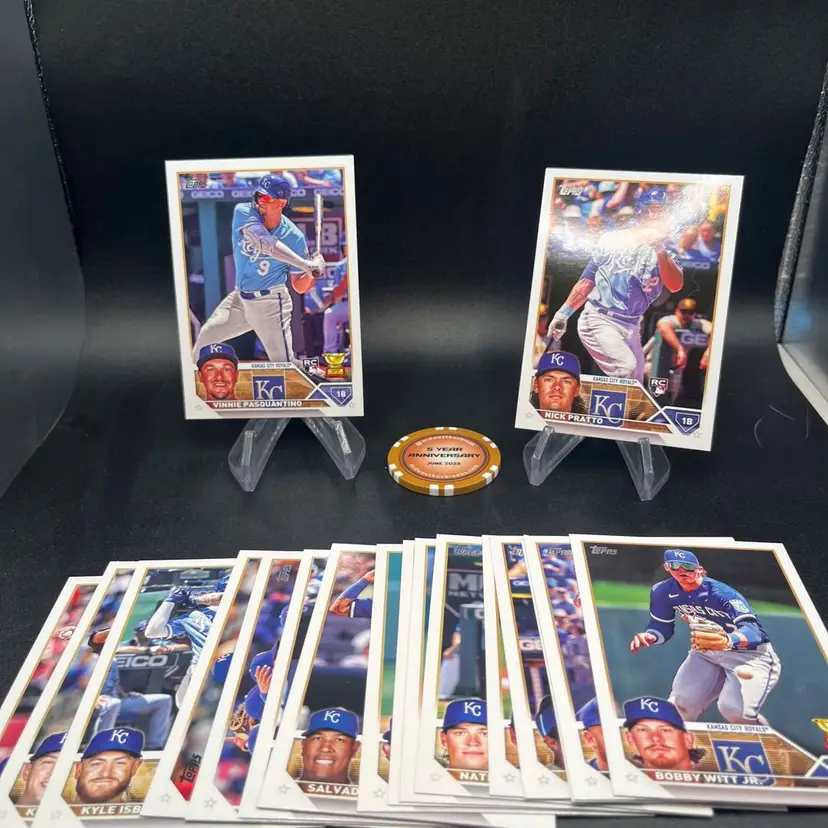 Kansas City Royals 2023 Topps Complete Team Set