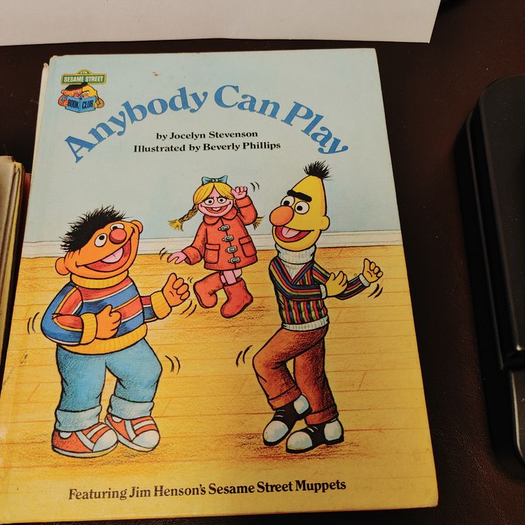 Sesame Street books- Down on the Farm with Grover and Anybody Can Play