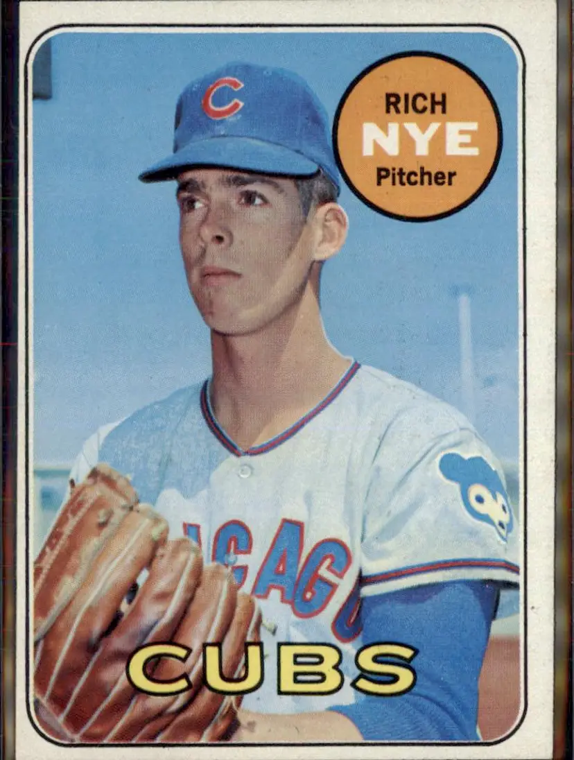 1969 Topps #88 Rich Nye - (pk3) - Chicago Cubs