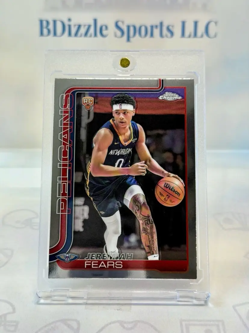 2025-26 Topps Chrome Jeremiah Fears  #257 RC