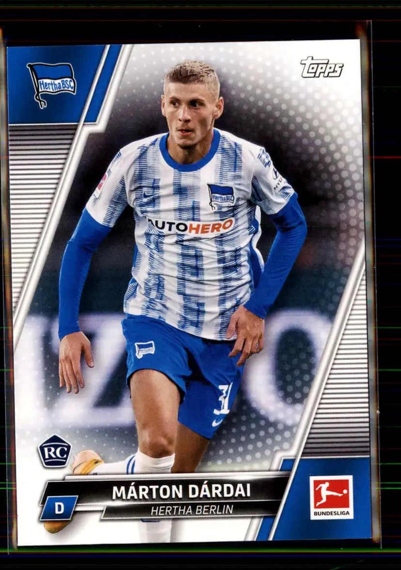 Marton Dardai 2021-22 Topps Bundesliga Japan Edition #6 - Hertha BSC - (146-314)