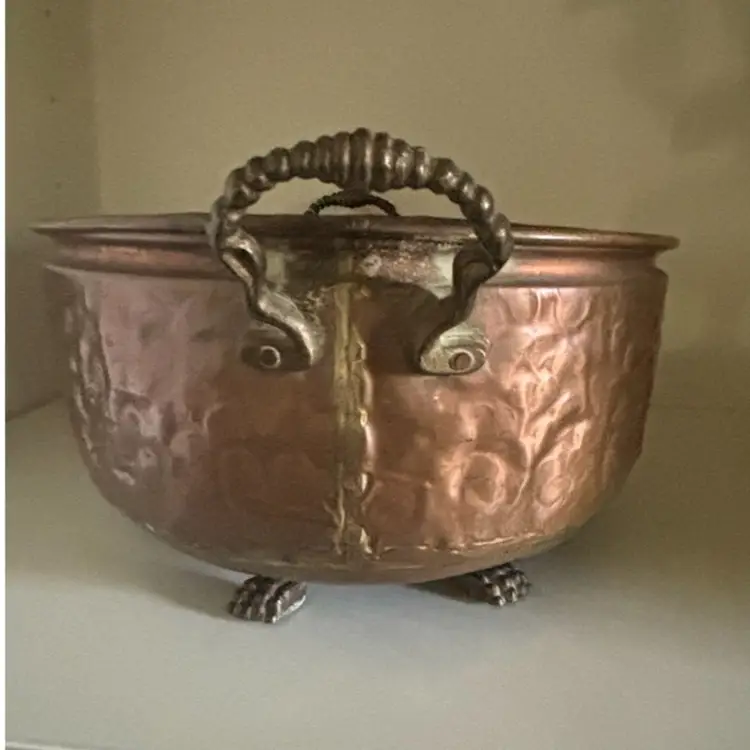 French Copper jardiniere