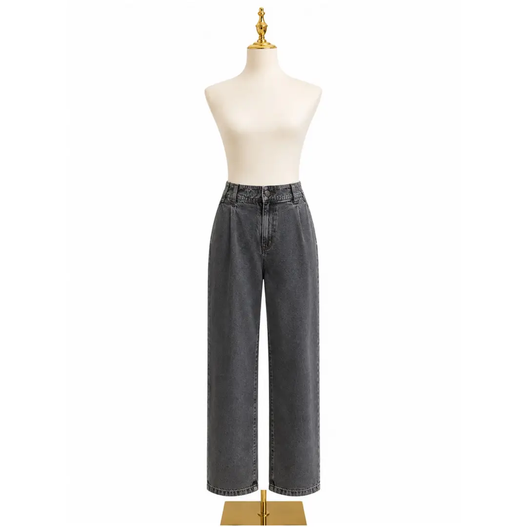 Brunello Cucinelli Black Washed Denim Jeans Sz 12