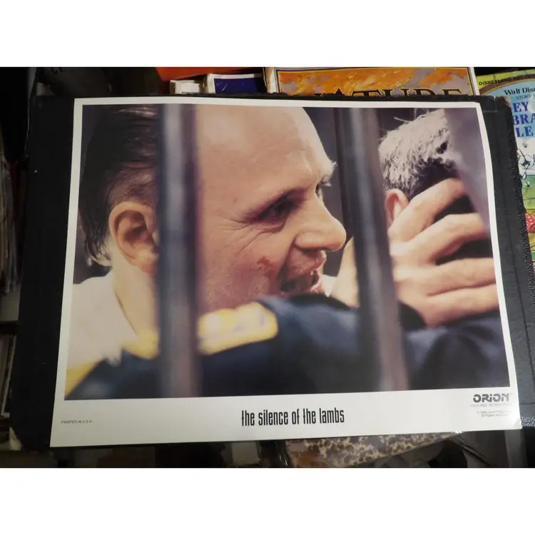 The Silence of the Lambs 1989 Original Horror Thriller Movie Lobby Card Poster Complete Set