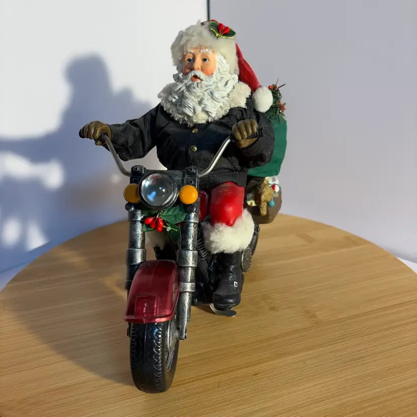 POSSIBLE DREAMS Nick's Nook Santa On Motorcycle