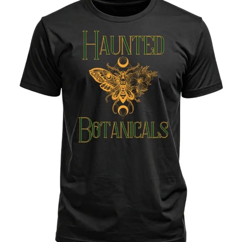 Haunted Botanicals shirt XL