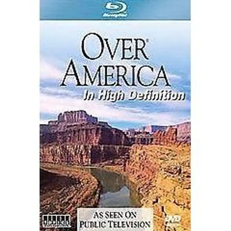 Over America In High Definition Blu-ray Disc 2008 Narrated By Tom Skerritt - LIKE NEW