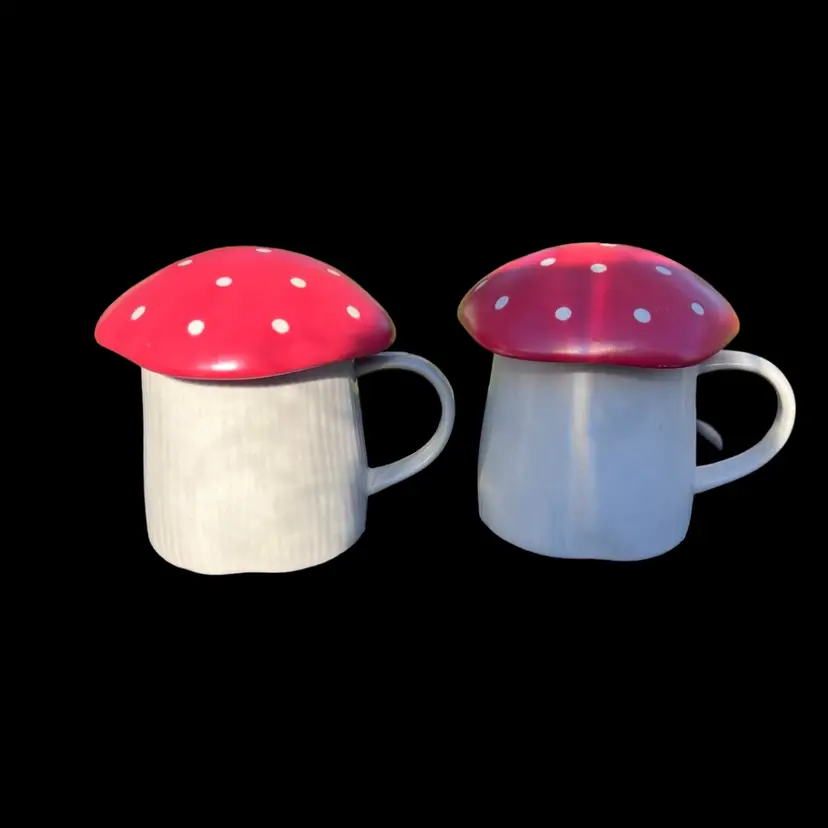 Ceramic Mushroom Mugs