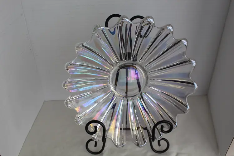 Vintage Federal GLASS Celestial Iridescent Bowl