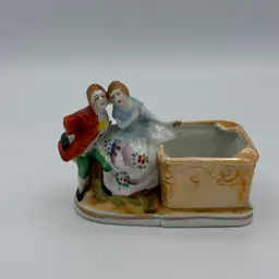 Vintage Figurine Ashtray