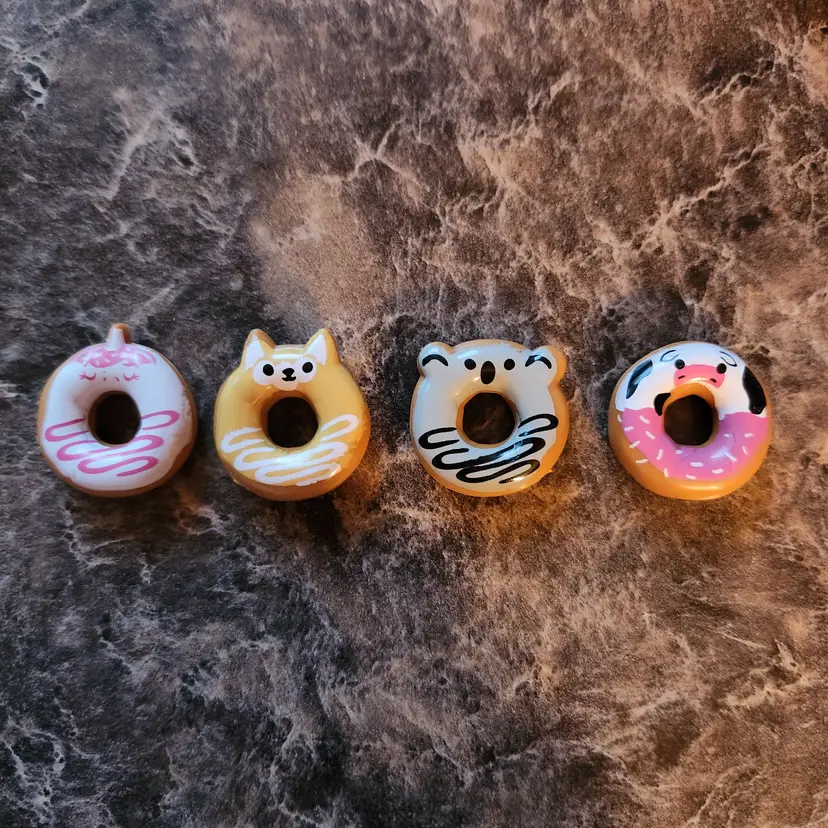 Donuts miniatures-set of 4