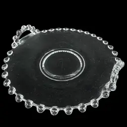 Clear Glass Candlewick Bon Bon Dish