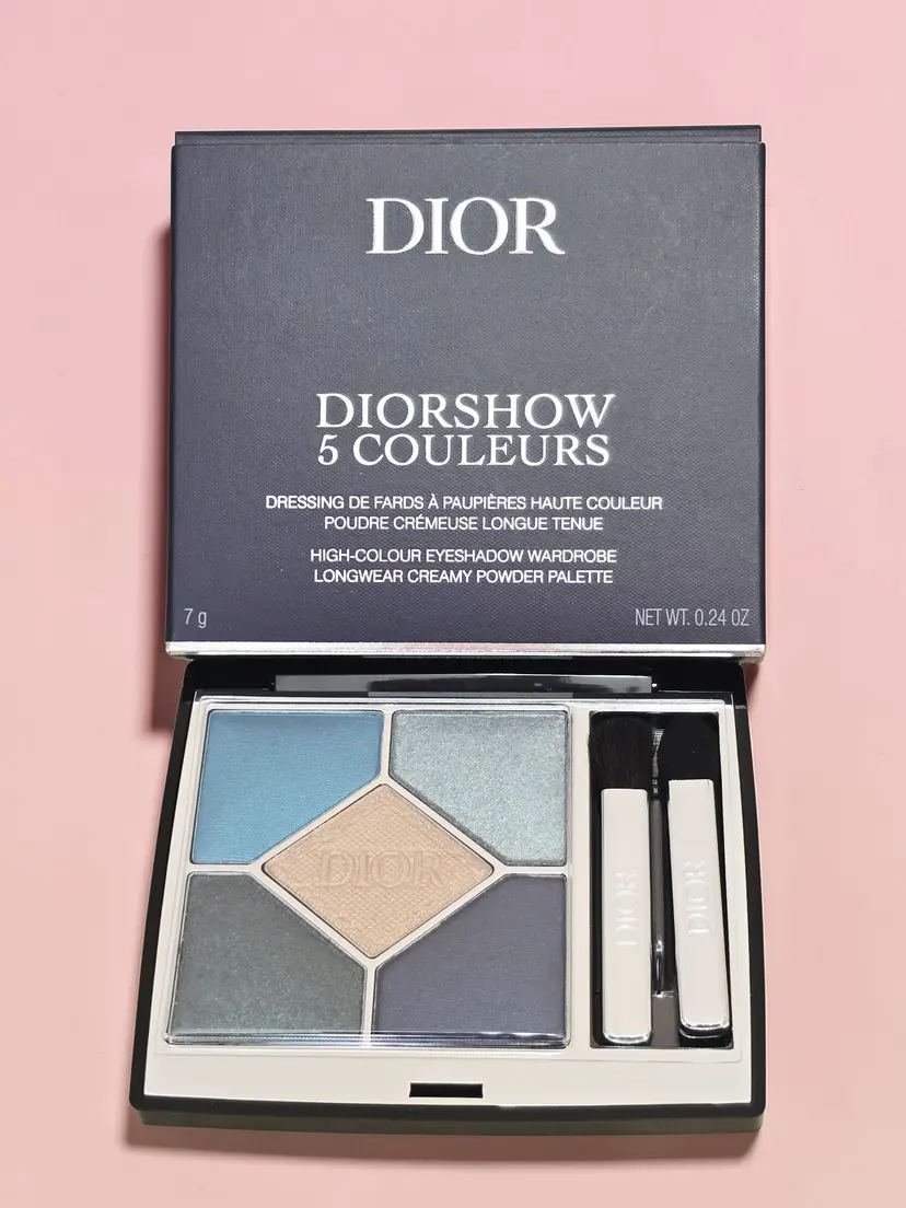 CHRISTIAN DIOR DIORSHOW 5 COULEURS CREAMY POWDER PALETTE # 279 DENIM