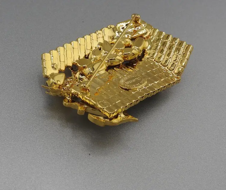 Kirks Folly Enchanted Treasure Chest Brooch