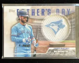 2023 Topps Series 2 Bo Bichette Father's Day Commemorative Team Patches #FD-BB ⚾