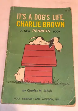 It's a dogs life, Charlie Brown. The book