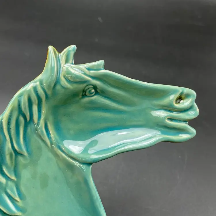 Cracker Barrel Horse Head Trinket Bon Bon Dish Ceramic Southwest Equestrian