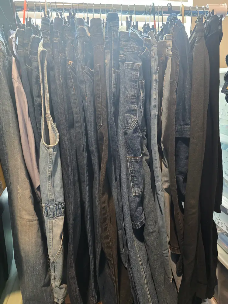 ALL Denim..$ 1 starts  name brands used women men children 