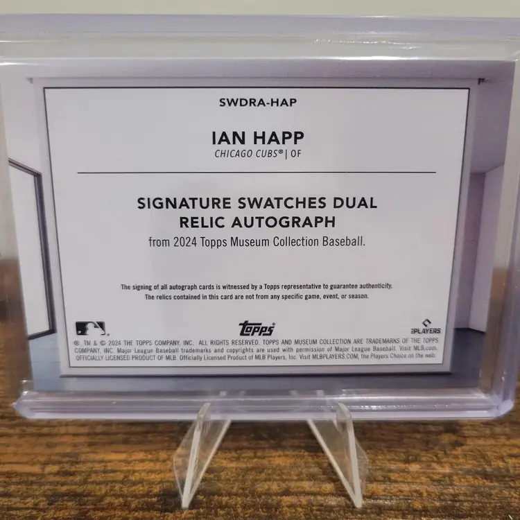 Ian Happ Swatch and Auto /299
