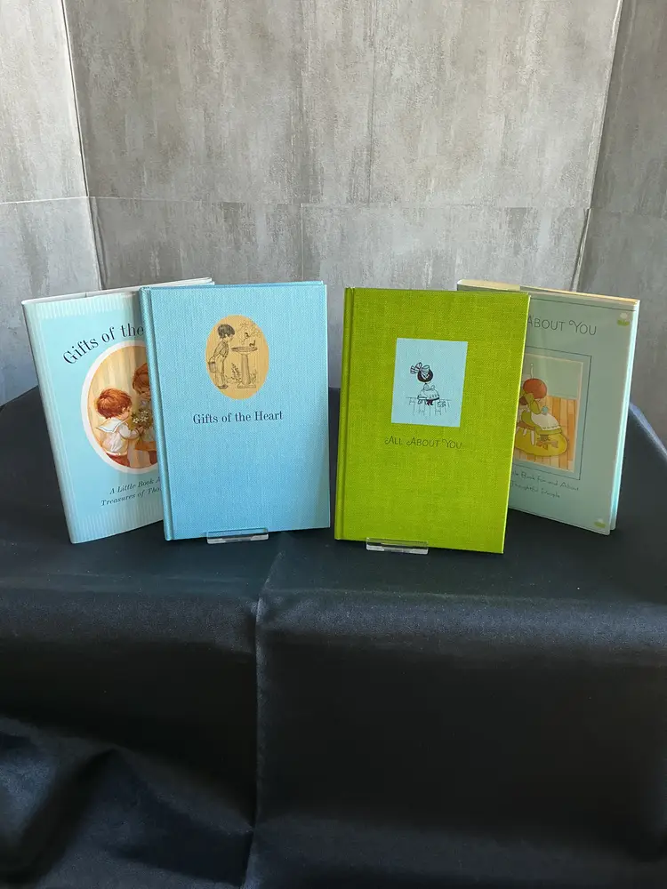 #12 lot of 2 Hallmark with dust jackets